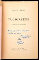 Szabó Lőrinc: Tücsökzene. Rajzok egy élet tájairól. (Versek). Bp., 1947, Magyar Élet, 368 p. Első ki...