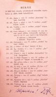 Szabó Lőrinc: Tücsökzene. Rajzok egy élet tájairól. (Versek). Bp., 1947, Magyar Élet, 368 p. Első ki...