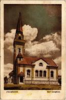 1944 Felsőgöd (Göd), Református templom. Gyimesi Kálmán kiadása (EK)