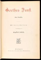 [Goethe, Johann Wolfgang von]: Goethes Faust. Eine Tragödie. Mit Holzschnitten nach Zeichnungen von ...