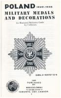 Martin Kozlowski: Poland - Military medals and decorations 1939-1945. Toronto, 1980. Használt, jó ál...