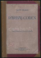Clair Vilmos: Párbaj-codex. Bp., 1923, Singer és Wolfner. 10. kiadás. Átkötött kopott félvászon-kötés, kopott borítóval, jegyzetlapokkal, névbejegyzéssel, aláhúzásokkal, bejelölésekkel, bélyegzéssel.