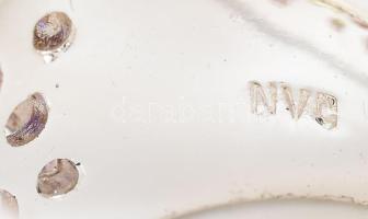 Nataliya V. Collister nagyméretű design koktélgyűrűje szivárványszínű (15db) kerek, briliáns csiszol...