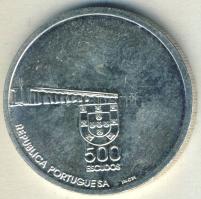 Portugália 1999. 500Esc Ag "Makao visszacsatolása Kínához" T:BU kis ph.