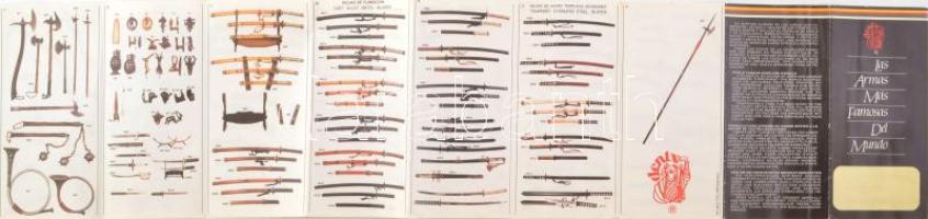 Híres fegyverek kihajtható leporelló