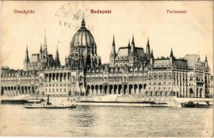 1912 Budapest V. Országház, Parlament, Scholz uszoda (kis szakadás / small tear)