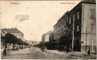 1913 Esztergom, Kossuth Lajos utca. Grószner B. kiadása (fl)