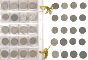 Csehszlovákia 1921-1989. 1h-5K (116db, nagyrészt klf) közte 1933. 25h Cu-Ni + 1947. 2K Cu-Ni, emelle...