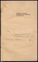 Ortutay Gyula: Mondotta: Vince András béreslegény, Máté János gazdalegény. Nyíri-, rétközi balladák,...