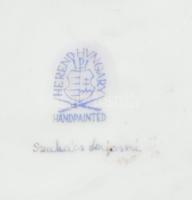 Herendi jelzéssel: Virágtartó, kopott, m: 12 cm