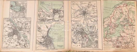 cca 1918 Nordwest-Russland und die Ostseeländer bis über die Alandinseln. Neubearbeitet von Dr. K[ar...