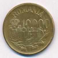Románia 1947. 10.000L Ni-sárgaréz "I. Mihály" T:2- ph, kis karc
Romania 1947. 10.000 Lei ...