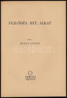 Buday László: Fejlődés, hit, alkat. (München), 1944, Veritas (Kassa, "Wiko" kő- és könyvny...