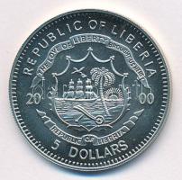 Libéria 2000. 5$ Cu-Ni "XXVII. Olimpiai Játékok - Sydney" T:BU
Liberia 2000. 5 Dollars Cu...