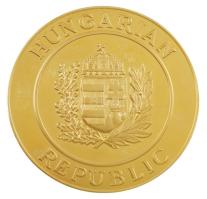 DN "Hungarian Republic / Hungarian University Sports Federation" részben zománcozott arany...