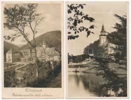 Lillafüred (Miskolc) - 2 db RÉGI város képeslap / 2 pre-1945 town-view postcards