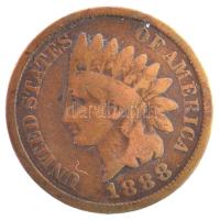 Amerikai Egyesült Államok 1888. 1c bronz "Indián fej" T:2,2-
USA 1888. 1 Cent bronze &quo...