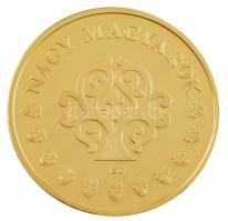 ifj. Szlávics László (1959-) 2011. "Nagy Magyarok / Vörösmarty Mihály" aranyozott Cu emlék...