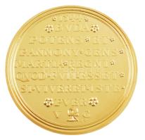 DN "Magyar Aranyóriások - II. Lajos koronázásának emlékére készült aranyérem, 1544" aranyo...