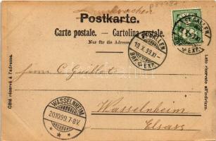 1899 (Vorläufer) Sankt Gallen, Totalansicht / general view (EK)