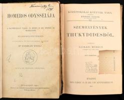 Szemelvények Thukydidesből. Ford.: Szilasi Móric. Középiskolai Könyvek Tára III. köt. Bp., 1891, Gri...