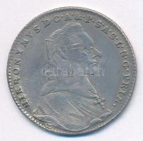 Osztrák Államok / Salzburgi Érsekség 1789M 20kr Ag Hieronymus von Colloredo (6,58g) T:2- forrasztásnyom Austrian States / Bishopric of Salzburg 1789M 20 Kreuzer Ag Hieronymus von Colloredo (6,58g) C:VF soldering mark Krause KM#460