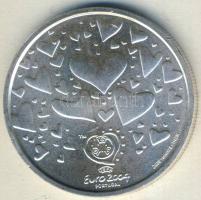 Portugália 2003. 8€ Ag "Labdarúgó EB-szívek" T:BU