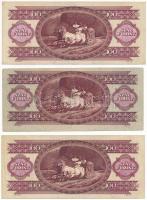 1949-1992. 100Ft (4x) + 1983. 50Ft T:III