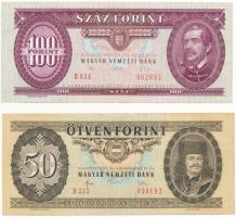 1949-1992. 100Ft (4x) + 1983. 50Ft T:III