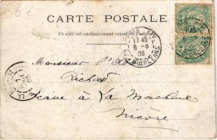 1903 Sa Sainteté Pie X / X. Piusz pápa / Pio X / Pope Pius X (vágott / cut)