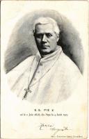 1903 Sa Sainteté Pie X / X. Piusz pápa / Pio X / Pope Pius X (EB)