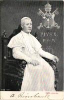 1904 Sa Sainteté Pie X / X. Piusz pápa / Pio X / Pope Pius X (EK)