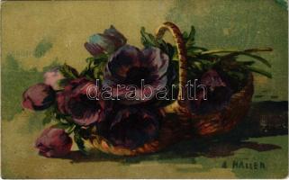 1921 Flowers. G.O.M. 2052. s: A. Haller (fl)
