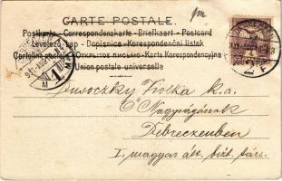 1901 Austrian folklore. Fec. Ch. Scolik, Wien (gyűrődés / crease)