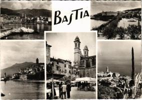1963 Bastia, multi-view postcard (EK)