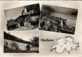 Chardonne, multi-view postcard (fa)