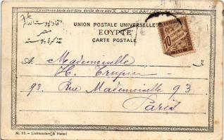 1907 Cairo, Caire; railway station (EK)