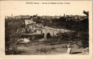 1929 Meknes, Vue de la Médinah au Four a Chaux (EK)