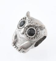 Ezüst(Ag) charm, 3 db, Pandora jelzéssel, bruttó: 6 g