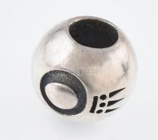 Ezüst(Ag) charm, 3 db, Pandora jelzéssel, bruttó: 6 g