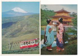 HAKONE - 13 modern japán képeslap tokban / Hakone - 13 modern Japanese postcards in case