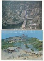 HAKONE - 13 modern japán képeslap tokban / Hakone - 13 modern Japanese postcards in case