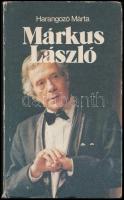 Harangozó Márta: Márkus László. Bp., 1984, Ifjúsági. Fekete-fehér fotókkal illusztrált. Kiadói kopott kartonált papírkötés, sérült gerincel. A művész, Márkus László (1927-1985) színművész és az író Harangozó Márta (1941-2013) újságíró,író által ALÁÍRT példány.