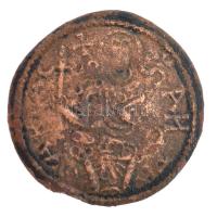 1172-1196. Rézpénz Cu III. Béla (2,01g) T:2- Hungary 1172-1196. Copper Coin Cu Béla III (2,01g) C:VF Huszár: 72., Unger I.: 114.