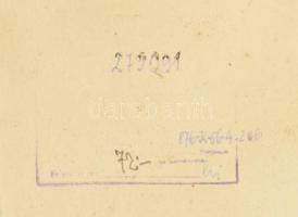 Edvi Illés Aladár (1858-1958): Boci. Rézkarc, papír, jelzett, foltos, lapszéli apró sérülésekkel, 27...