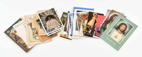 60 db szentkép, régi és modern