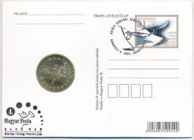 2001. 200Ft "Petőfi Sándor: János vitéz" érmés levelezőlapon T:BU Adamo EM176