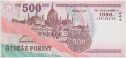 2006. 500Ft "EC" "A forradalom 50. évfordulója 1956. október 23." T:I- Adamo F54...
