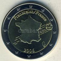 Németország 2006. 2&#8364; próbaveret "Labdarúgó VB-Franciaország" T:BU