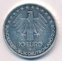 Németország 2009D 10E Ag "Repülési Expo" T:1-
Germany 2009D 10 Euro Ag "Aerospace Ex...